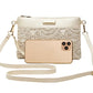🎉 LIMITED TIME 50% OFF! 🌸 Versatile Floral Crossbody Bag – Floral Cutout Design, Lightweight & 3 Ways to Wear (Handheld, Shoulder, Crossbody) ✨