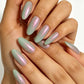 📢 LIMITED TIME 50% OFF! ⏰ Glitter Aurora Cat Eye Gel Polish – Mint-Toned Aurora Shimmer, Jelly-Clear Nude Base & Lasting Gloss Finish 💅✨