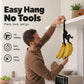 🐒 LIMITED TIME 50% OFF! Monkey Shaped Banana Hook – Hang Fruit, Keys & Bags – Playful Storage with Personality! ✨