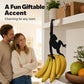 🐒 LIMITED TIME 50% OFF! Monkey Shaped Banana Hook – Hang Fruit, Keys & Bags – Playful Storage with Personality! ✨