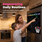 🎉 LIMITED TIME 50% OFF! 🧲 Magnetic Fridge Calendar Planner Set with Markers – Monthly & Weekly Layout, Stain-Resistant & Zero-Slip Backing ✨