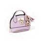 🎉 LIMITED TIME 50% OFF! 🐚 Mini Shell Bag Keychain – PU Leather Lipstick Coin Purse with Golden Padlock & Tassel ✨