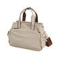 🎉 LIMITED TIME 50% OFF! 👜 Casual Canvas Tote Bag with Pleated Side Pockets for Women – Minimalist Design, 8-Zone Organization & Multi-Way Styling ✨