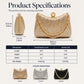 🎉 LIMITED TIME 50% OFF! 💎 Elegant Pearl Clasp Evening Clutch Bag – Rhinestone Embellished, 3-in-1 Wear & Dumpling Silhouette ✨