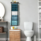 🛁 LIMITED TIME 50% OFF! 🧺 Retractable Bathroom Towel Rack – 38-75cm Adjustable, Stainless Steel, Double Towel Rail – Drill-Free Wall Mount ✨