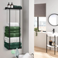 🛁 LIMITED TIME 50% OFF! 🧺 Retractable Bathroom Towel Rack – 38-75cm Adjustable, Stainless Steel, Double Towel Rail – Drill-Free Wall Mount ✨