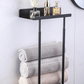 🛁 LIMITED TIME 50% OFF! 🧺 Retractable Bathroom Towel Rack – 38-75cm Adjustable, Stainless Steel, Double Towel Rail – Drill-Free Wall Mount ✨