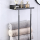 🛁 LIMITED TIME 50% OFF! 🧺 Retractable Bathroom Towel Rack – 38-75cm Adjustable, Stainless Steel, Double Towel Rail – Drill-Free Wall Mount ✨