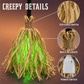 🧙 LIMITED TIME 50% OFF NOW! Animated Witch Broom Halloween Decoration – Walking Feet Movement, Spooky Sound & Glowing Green LED Lights – Perfect for Yard & Party ✨
