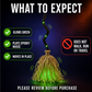 🧙 LIMITED TIME 50% OFF NOW! Animated Witch Broom Halloween Decoration – Walking Feet Movement, Spooky Sound & Glowing Green LED Lights – Perfect for Yard & Party ✨