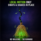 🧙 LIMITED TIME 50% OFF NOW! Animated Witch Broom Halloween Decoration – Walking Feet Movement, Spooky Sound & Glowing Green LED Lights – Perfect for Yard & Party ✨