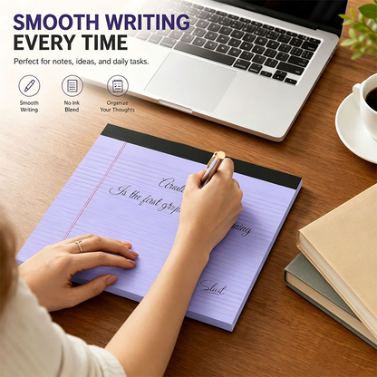 📝 LIMITED TIME 50% OFF! ✏️ Minimalist Lined Writing Notepad – Clean Design, Smooth Paper & Portable – Perfect for Notes, Journaling & Daily Planning 📓