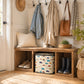 🔥 LIMITED TIME 50% OFF! 🎉 Large Foldable Canvas Storage Organizer – Durable Canvas, Zippered Lid & Reinforced Handles ✨