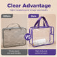 🧸 LIMITED TIME 50% OFF! Transparent PVC Toy Storage Bag – Clear Visibility, Waterproof & Durable – Keeps Blocks, Cars & Dolls Organized 🚗✨