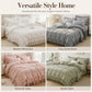 🛏️ 50% OFF! ✨ Simple Solid Color 4-Piece Bedding Set with Ruffled Borders – Double-Stitched Ruffle Hem, Cloud-Like Microfiber & Breathable Softness – Romantic Elegance for Your Sleep Sanctuary 🌙