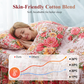 🌸 LIMITED TIME 50% OFF! 3-Piece Floral Ruffled Bed Skirt – Decorative Bedroom Bedding Set with Pillowcases ✨