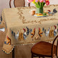 🎉 2026 SALE 50% OFF! 🐓 Vintage Farmhouse Chicken Pattern Tablecloth – HD Prints Stay Bold, Scalloped Edges Add Charm! ✨