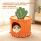 🐱 LIMITED TIME 50% OFF! A Cute Carrot in Your Living Room – Plush Cat Cave Bed That Looks as Good as It Feels. Free UK Delivery 🇬🇧