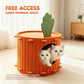 🐱 LIMITED TIME 50% OFF! A Cute Carrot in Your Living Room – Plush Cat Cave Bed That Looks as Good as It Feels. Free UK Delivery 🇬🇧