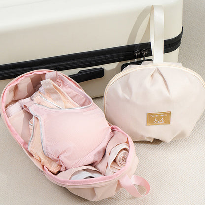 🎉 LIMITED TIME 50% OFF! 👙 Portable Underwear Storage Bag for Travel – Spherical Dome Design, Compartmentalized Interior & Durable Polyester ✨