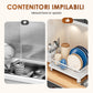 🎉 LIMITED TIME 50% OFF! 🍽️ 360° Rotating Spout Kitchen Dish Rack – Large Capacity, Sturdy Iron Frame & Multi-Zone Storage ✨