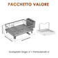 🎉 LIMITED TIME 50% OFF! 🍽️ 360° Rotating Spout Kitchen Dish Rack – Large Capacity, Sturdy Iron Frame & Multi-Zone Storage ✨