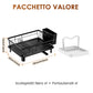 🎉 LIMITED TIME 50% OFF! 🍽️ 360° Rotating Spout Kitchen Dish Rack – Large Capacity, Sturdy Iron Frame & Multi-Zone Storage ✨