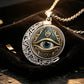 🎉 LIMITED TIME 50% OFF! 👁️ Vintage All Seeing Eye Pendant Necklace – Intricate Motif, Lightweight Zinc Alloy & Versatile Style ✨