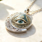 🎉 LIMITED TIME 50% OFF! 👁️ Vintage All Seeing Eye Pendant Necklace – Intricate Motif, Lightweight Zinc Alloy & Versatile Style ✨