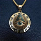 🎉 LIMITED TIME 50% OFF! 👁️ Vintage All Seeing Eye Pendant Necklace – Intricate Motif, Lightweight Zinc Alloy & Versatile Style ✨