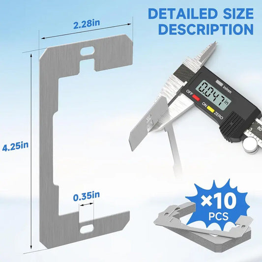 📢📢BUY MORE GET MORE FREE⏰Flush Fit Wall Plate Spacer
