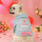 🎉 LIMITED TIME 50% OFF! 👗 Cute Princess Denim Dog Jacket – Stylish Adjustable Clothing for Small & Medium Dogs, Soft Washed Denim with Bow Accent 🐩✨