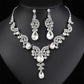 🎉 LIMITED TIME 50% OFF! 💎 Sparkling Rhinestone Necklace and Earrings Jewelry Set – Dazzling Crystal Accents & Elegant Matching Design ✨