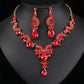 🎉 LIMITED TIME 50% OFF! 💎 Sparkling Rhinestone Necklace and Earrings Jewelry Set – Dazzling Crystal Accents & Elegant Matching Design ✨