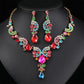 🎉 LIMITED TIME 50% OFF! 💎 Sparkling Rhinestone Necklace and Earrings Jewelry Set – Dazzling Crystal Accents & Elegant Matching Design ✨