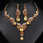 🎉 LIMITED TIME 50% OFF! 💎 Sparkling Rhinestone Necklace and Earrings Jewelry Set – Dazzling Crystal Accents & Elegant Matching Design ✨