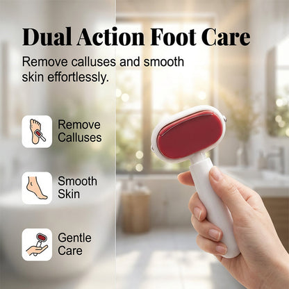 ⏰🔥 LAST DAY SALE 50% OFF! 🏆 Double-Sided Foot Scraper – Easily Removes Calluses and Dead Skin – Premium Stainless Steel & Travel Ready ✨🦶