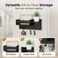 🎉 2026 SALE 50% OFF! 🔥 Wall-Mounted Mail & Key Holder – Over 25,700 Sold! Spacious Basket, Display Shelf & Heavy-Duty Hooks ✨