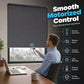 🎉 LIMITED TIME 50% OFF! 🪟 Motorized Blackout Blinds with Remote – Smart Roller Shade, Complete Light Blocking & Clean Modern Design ✨