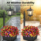 📢📢40% OFF !! ⏰Outdoor Solar Garden Light with Planter Base