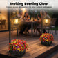📢📢40% OFF !! ⏰Outdoor Solar Garden Light with Planter Base