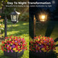 📢📢40% OFF !! ⏰Outdoor Solar Garden Light with Planter Base