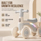 📢 LIMITED TIME 50% OFF! ⏰ Baby Toddler Balance Bike with Music & Lights – 4-Wheel Stability, LED Fun & Lightweight Frame 🚲✨