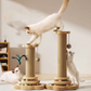 🎉 LIMITED TIME 50% OFF! 🐱 Multifunctional Cat Activity Center with Scratcher and Toys – Sisal Post, Ball Track & Interactive Feather Toy ✨