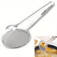 🎉 LIMITED TIME 50% OFF! 🥢 2-in-1 Stainless Steel Food Tongs & Oil Strainer – Fine Mesh, Ergonomic Handle & Easy Clean ✨