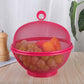 🍎 LIMITED‑TIME 50% OFF! 🧺 Fruit Basket with Lid – Breathable, Drainable, Insect Proof 🍇