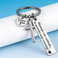 🔑 50% OFF! ✨ Stainless Steel Cross Keychain with "Drive Safe" – Durable Premium Build, Meaningful Blessing & Compact Design – A Faithful Travel Companion 🚗💨