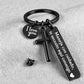 🔑 50% OFF! ✨ Stainless Steel Cross Keychain with "Drive Safe" – Durable Premium Build, Meaningful Blessing & Compact Design – A Faithful Travel Companion 🚗💨