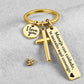 🔑 50% OFF! ✨ Stainless Steel Cross Keychain with "Drive Safe" – Durable Premium Build, Meaningful Blessing & Compact Design – A Faithful Travel Companion 🚗💨