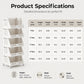 🛒 50% OFF! ✨ Multi-Tier Foldable Storage Organizer with Wheels – 360° Locking Wheels, Precision-Engineered PP Construction & Space-Saving Collapsible Design – Organize Every Room Effortlessly 📦